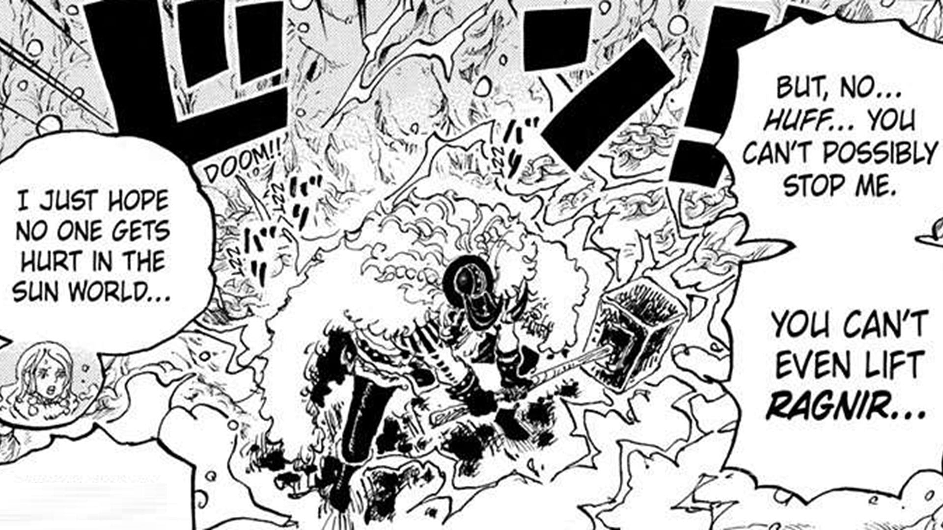 Unlike Loki, Hajrudin can't wield Ragnir (Image via Shueisha)